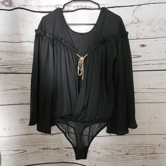 Free People She's a Natural Bodysuit Small NWT - Picture 3 of 10